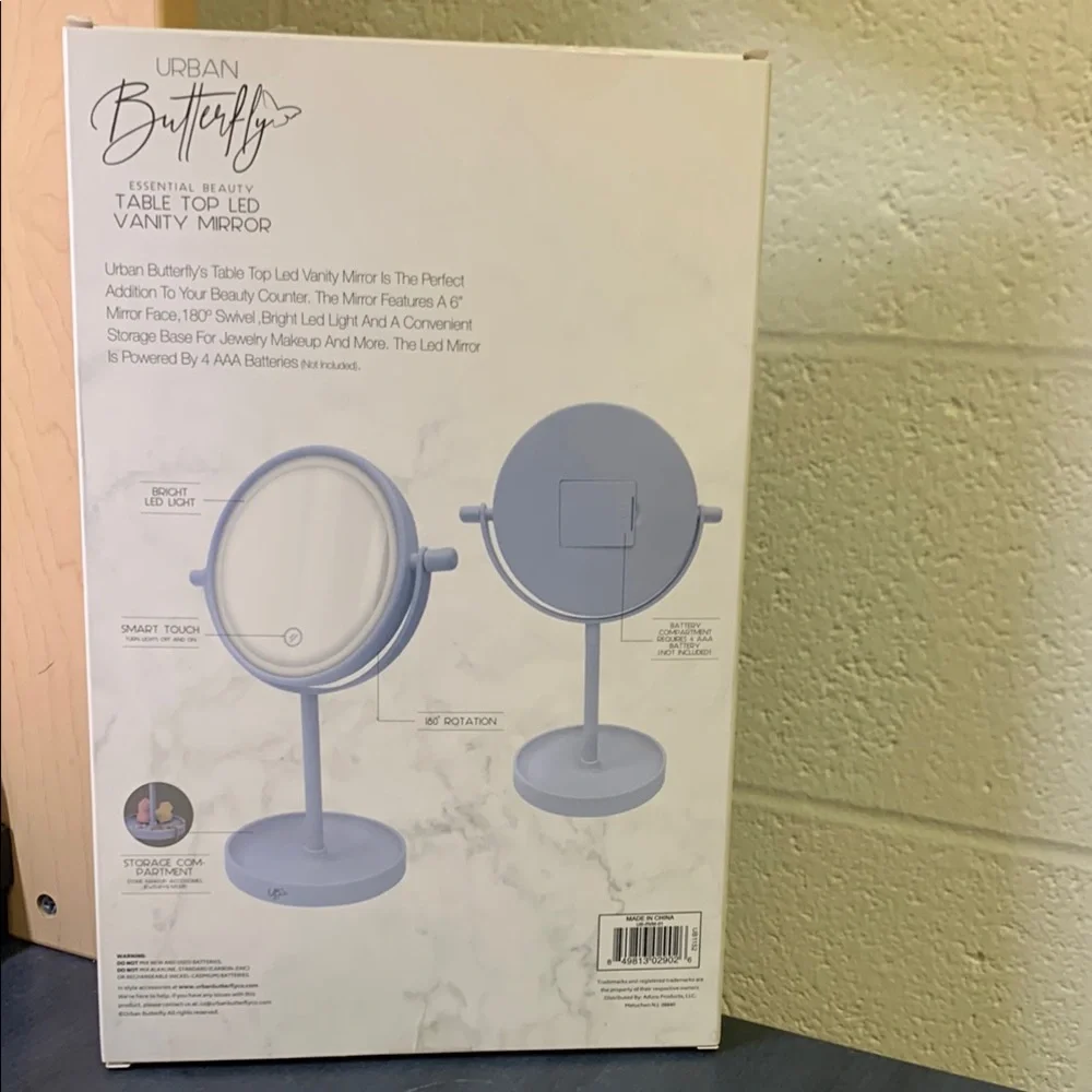 Urban Butterfly LED Vanity Mirror
